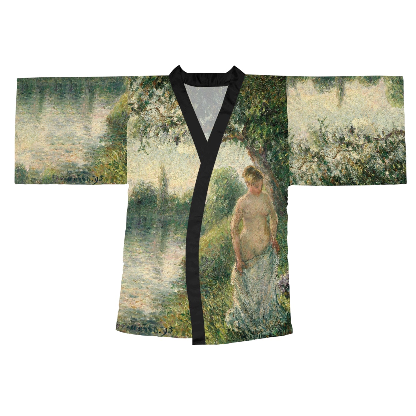 Kimono Robe La Baigneuse by Camille PISARRO