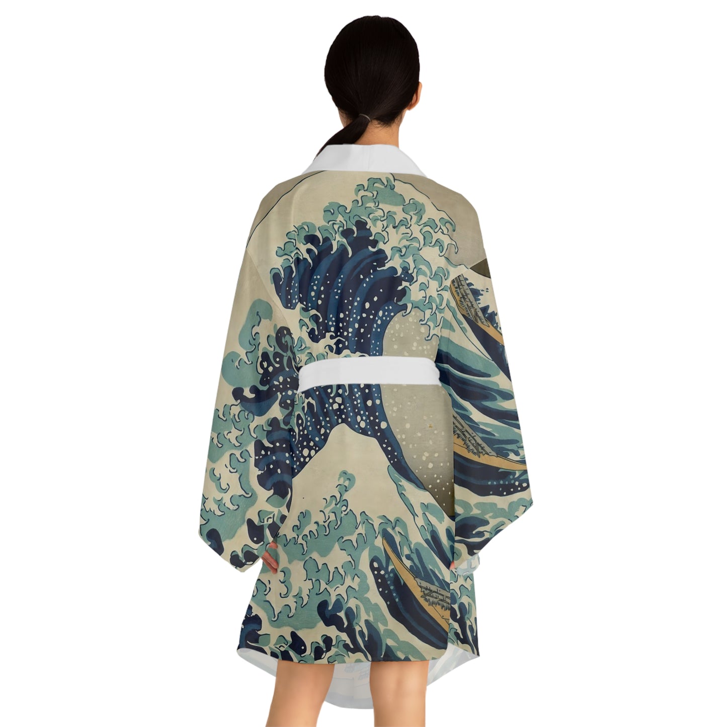Kimono Robe The Great Wave off Kanagawa from Hokusai