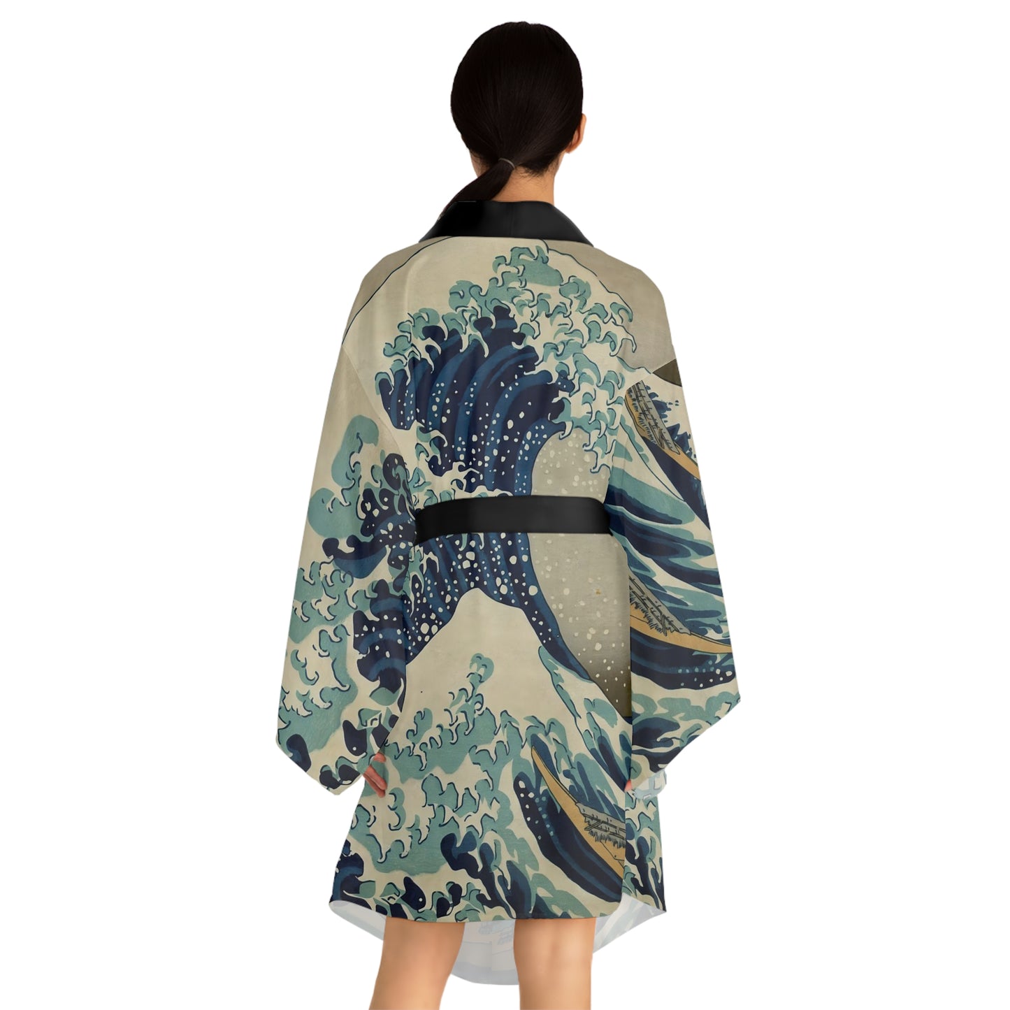 Kimono Robe The Great Wave off Kanagawa from Hokusai