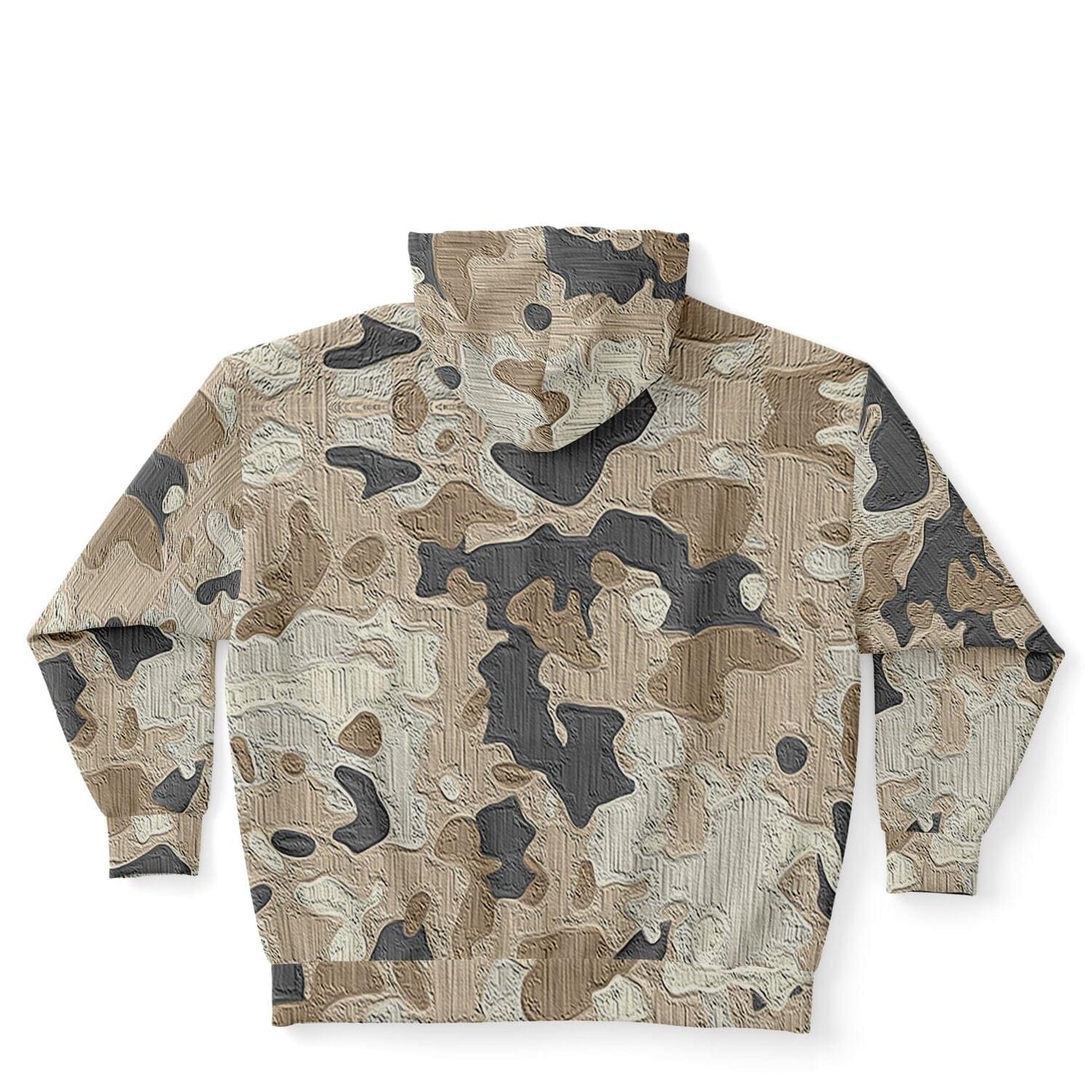 Camo Beige Merchandise Plus-Size Zip Up Hoodie HOO-DESIGN.SHOP