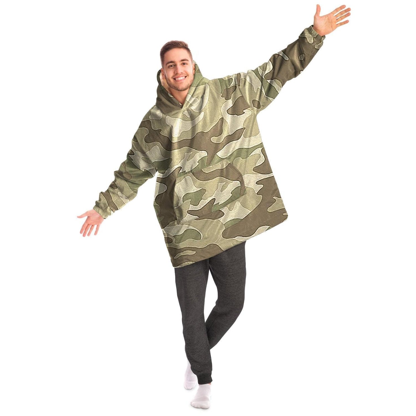 Camo for Campers Snug Hoodie HOO-DESIGN.SHOP