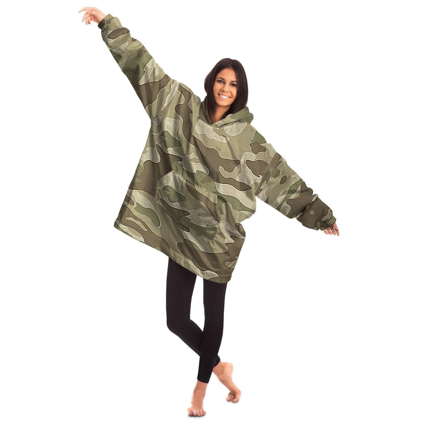 Camo for Campers Snug Hoodie HOO-DESIGN.SHOP