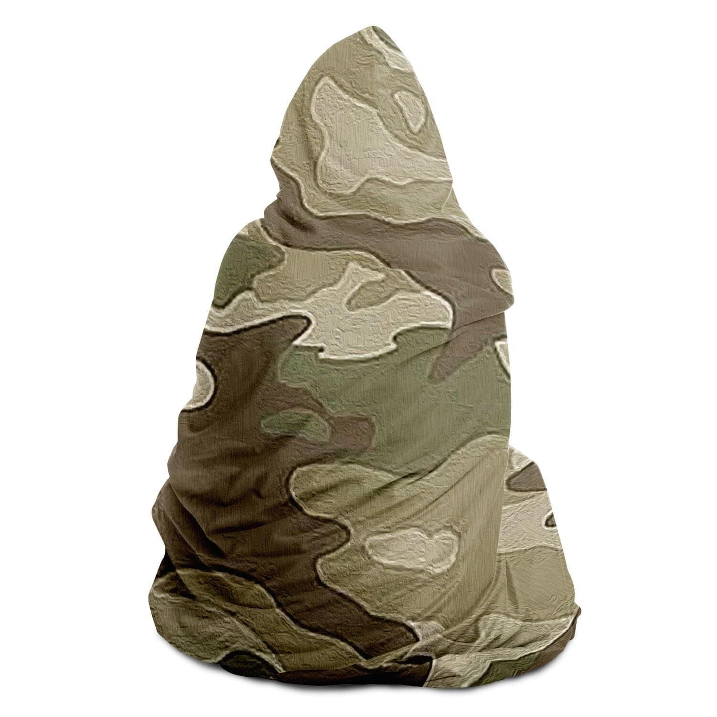 Camouflage for camping Hooded Blanket HOO-DESIGN.SHOP