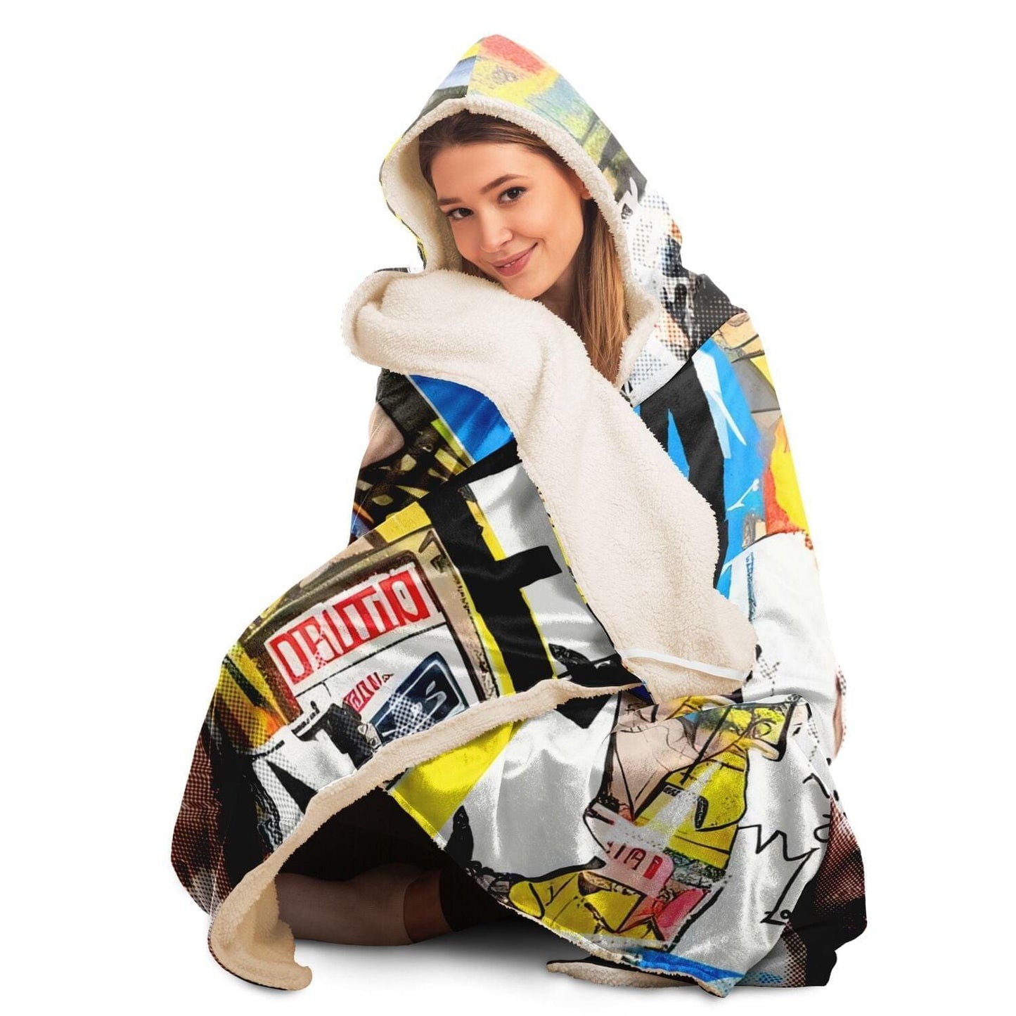 Eminem Drawing Streetwear Hooded Blanket HOO-DESIGN.SHOP