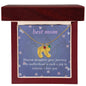 Engraved Baby Feet with Birthstones Necklace New mom gift ShineOn Fulfillment