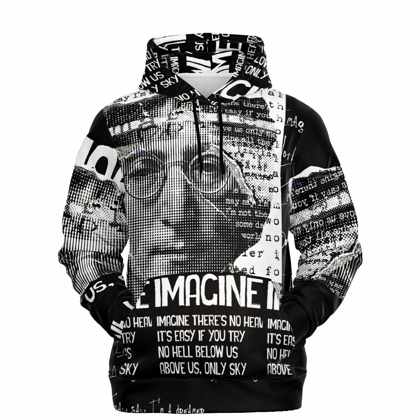 John Lennon Imagine Fashion Hoodie HOO-DESIGN.SHOP