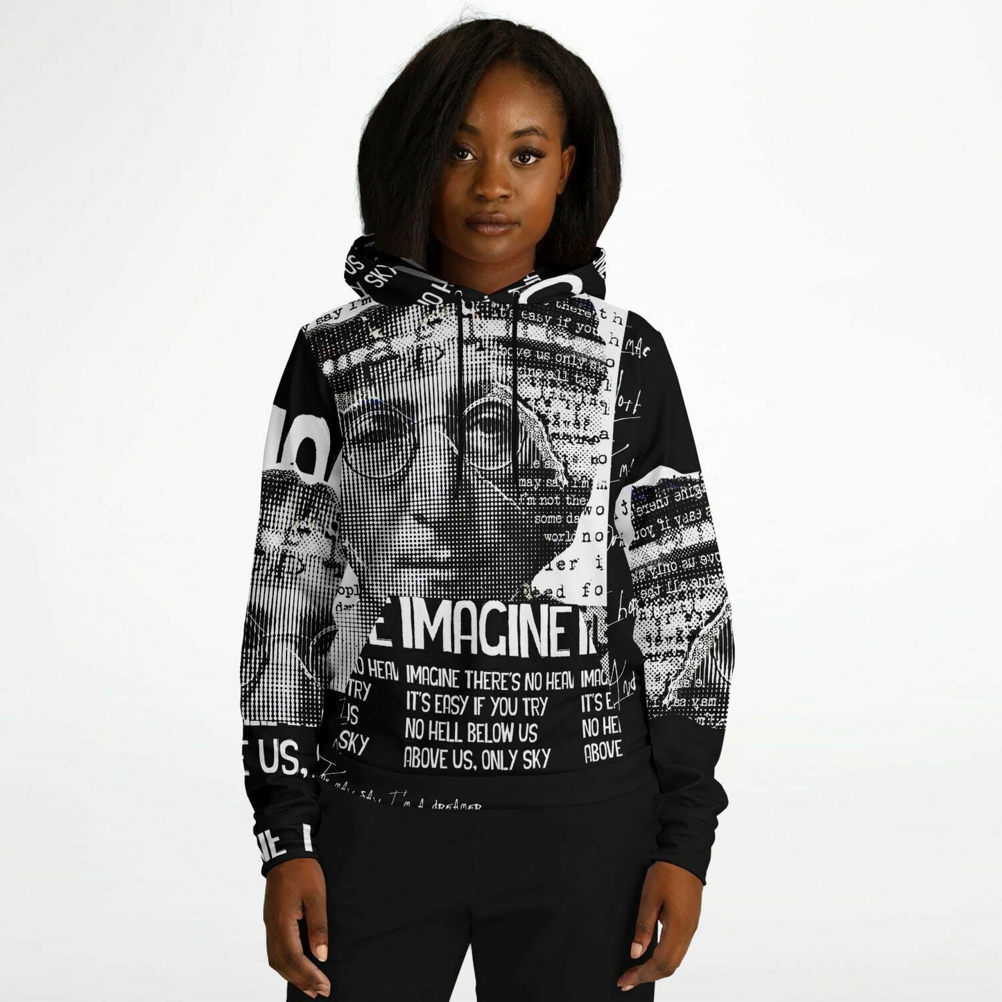 John Lennon Imagine Fashion Hoodie HOO-DESIGN.SHOP