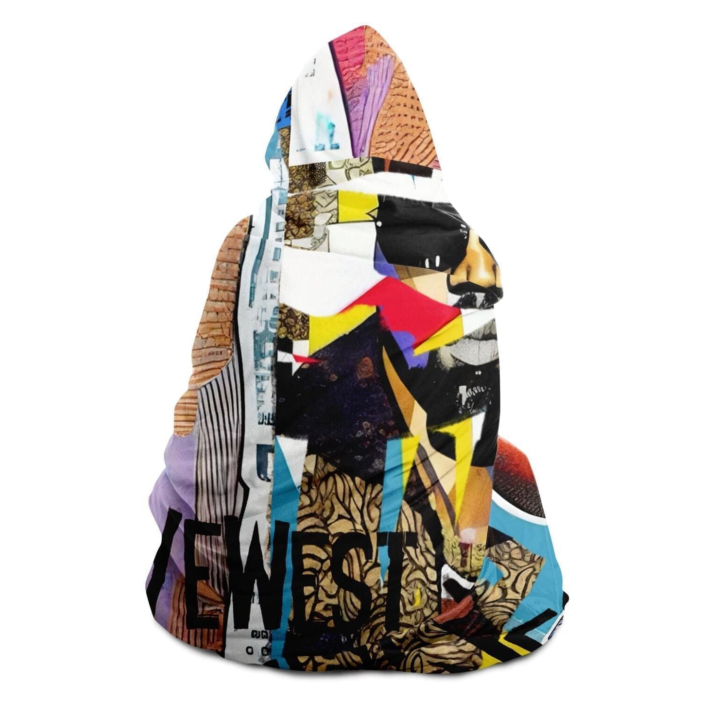 Kanye West Drawing Hooded Blanket HOO-DESIGN.SHOP