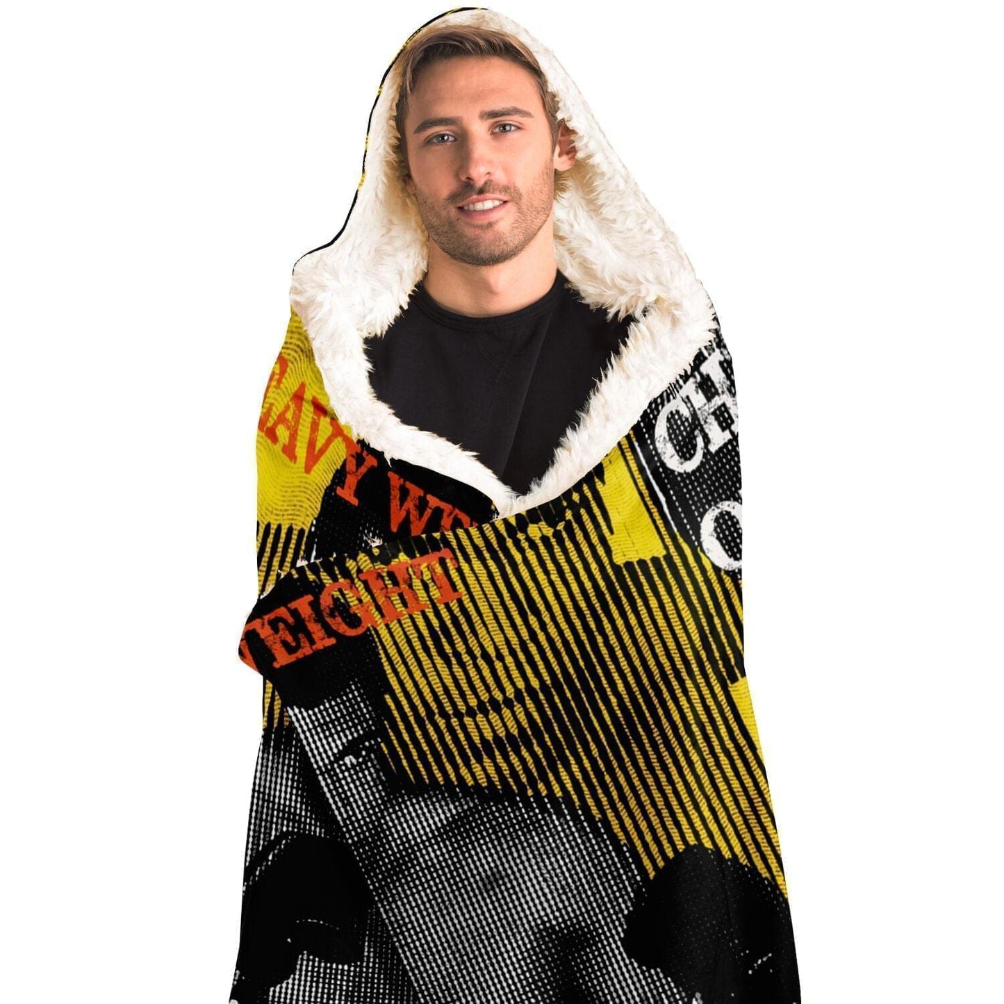 Muhammad Ali Boxing Legend Hooded Blanket HOO-DESIGN.SHOP