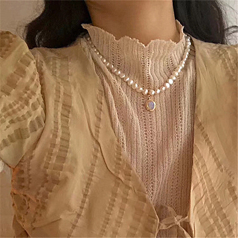 New Baroque Freshwater Natural Pearl Gift Idea for Birthdays Weddings Mother's Day LUZGRAPHICJEWELRY