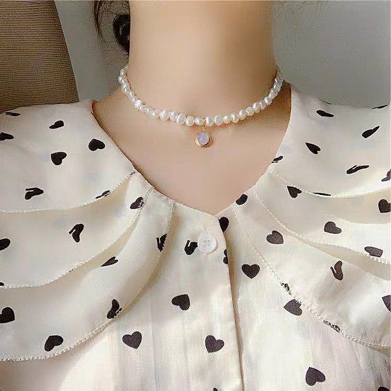 New Baroque Freshwater Natural Pearl Gift Idea for Birthdays Weddings Mother's Day LUZGRAPHICJEWELRY