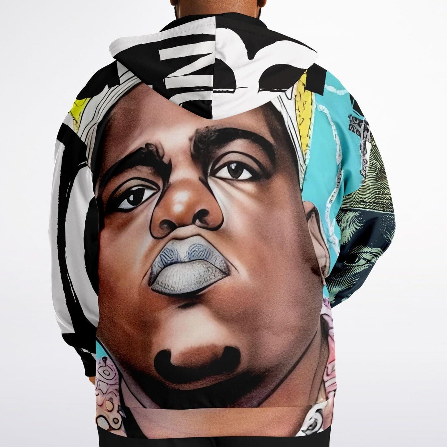 Notorious B.i.g Crown Unisex Plus-Size Zip Up Hoodie HOO-DESIGN.SHOP