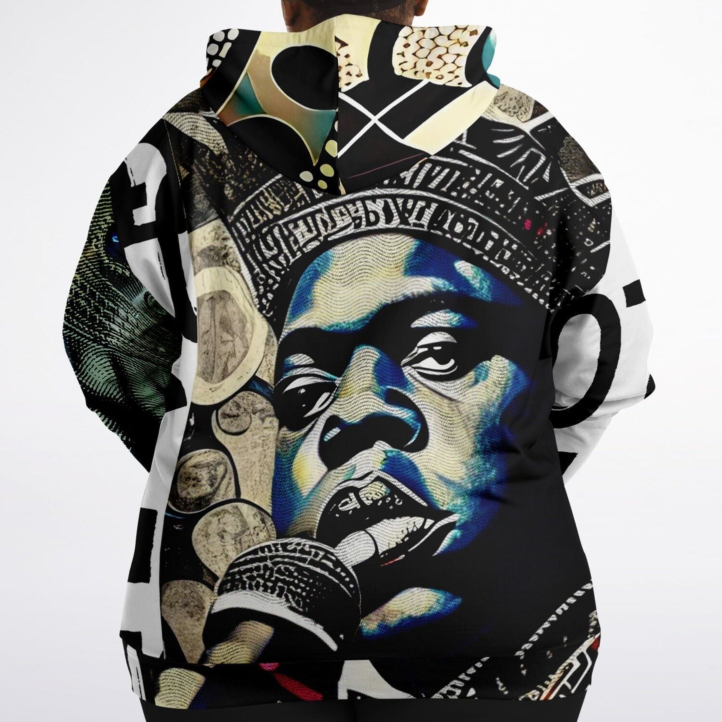 Notorious B.i.g Drawing Plus-Size Zip Up Hoodie HOO-DESIGN.SHOP