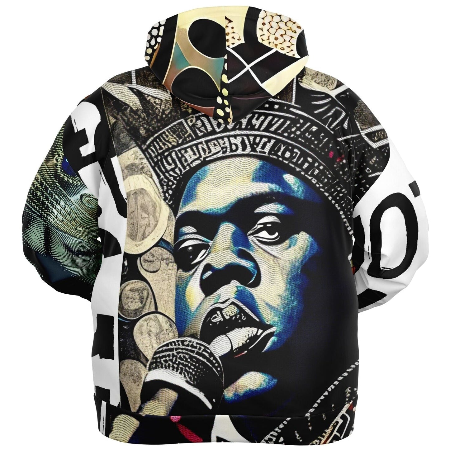 Notorious B.i.g Drawing Plus-Size Zip Up Hoodie HOO-DESIGN.SHOP