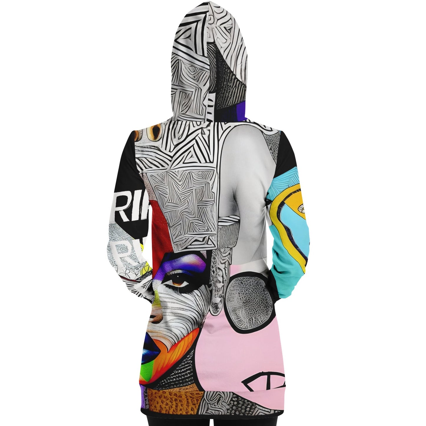 Rihanna Aesthetic Outfit Athletic Longline Hoodie Birthday Gift Idea HOO-DESIGN.SHOP