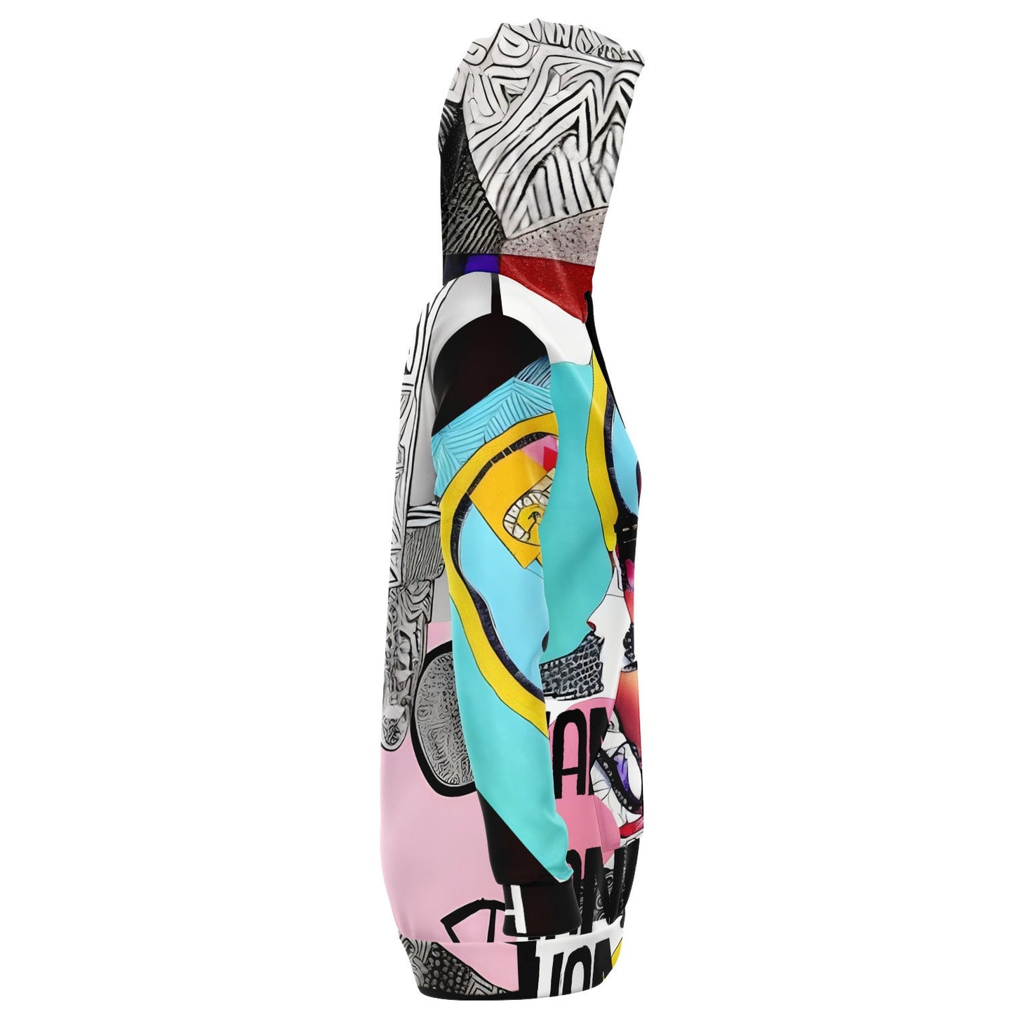 Rihanna Aesthetic Outfit Athletic Longline Hoodie Birthday Gift Idea HOO-DESIGN.SHOP