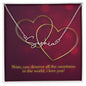 Signature Name Necklace Custom Dainty 18K Mama Gift Gold Pendant Script ShineOn Fulfillment