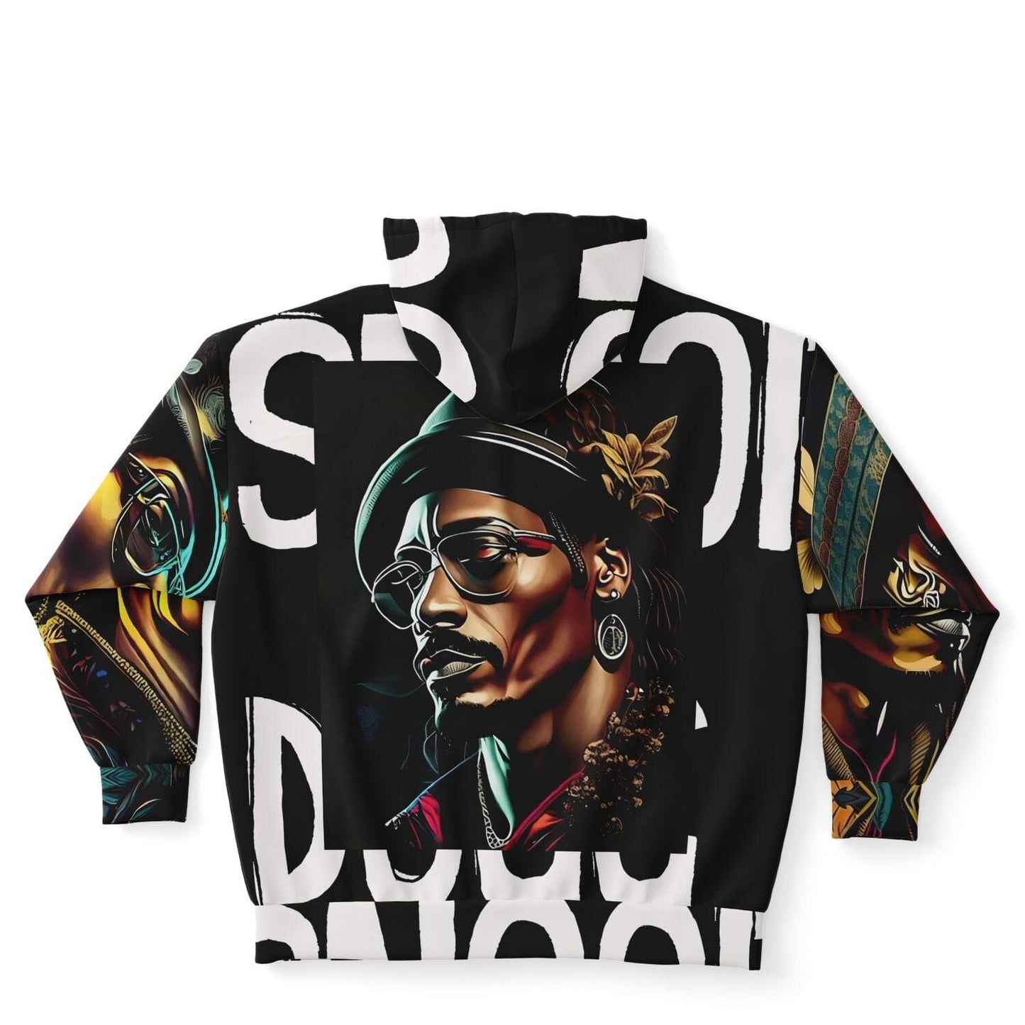 Snoop Dogg Streetwear Unisex Plus-Size Zip Up Hoodie HOO-DESIGN.SHOP
