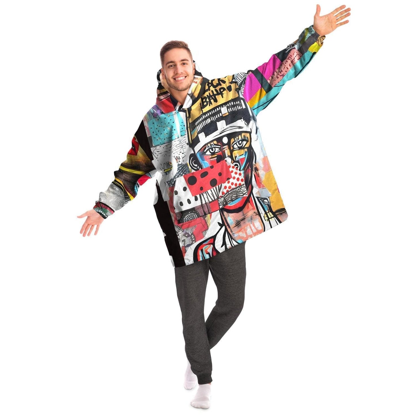Street Art Apparel Snug Hoodie Gift Idea HOO-DESIGN.SHOP