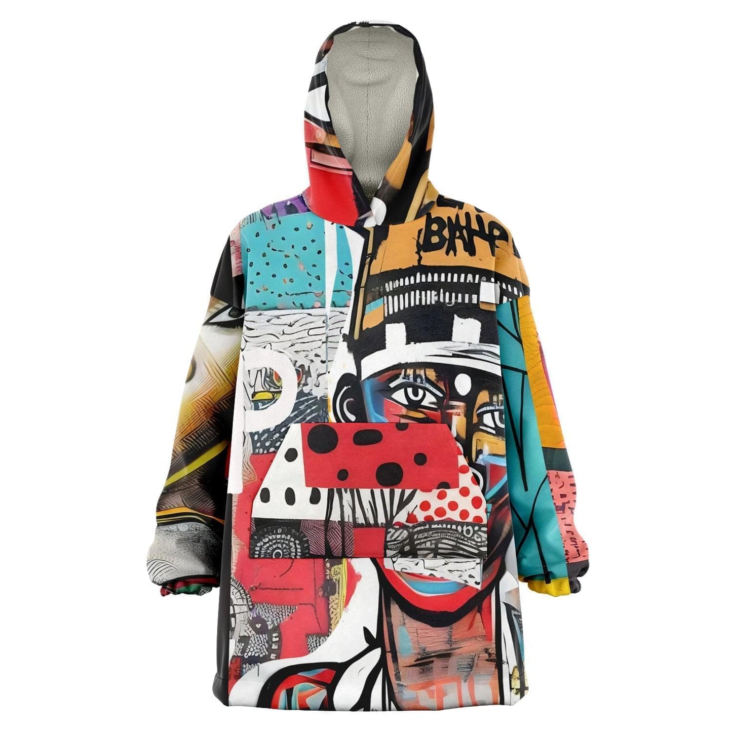 Street Art Apparel Snug Hoodie Gift Idea HOO-DESIGN.SHOP