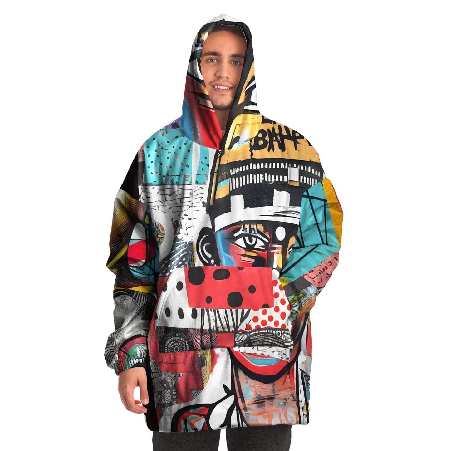 Street Art Apparel Snug Hoodie Gift Idea HOO-DESIGN.SHOP