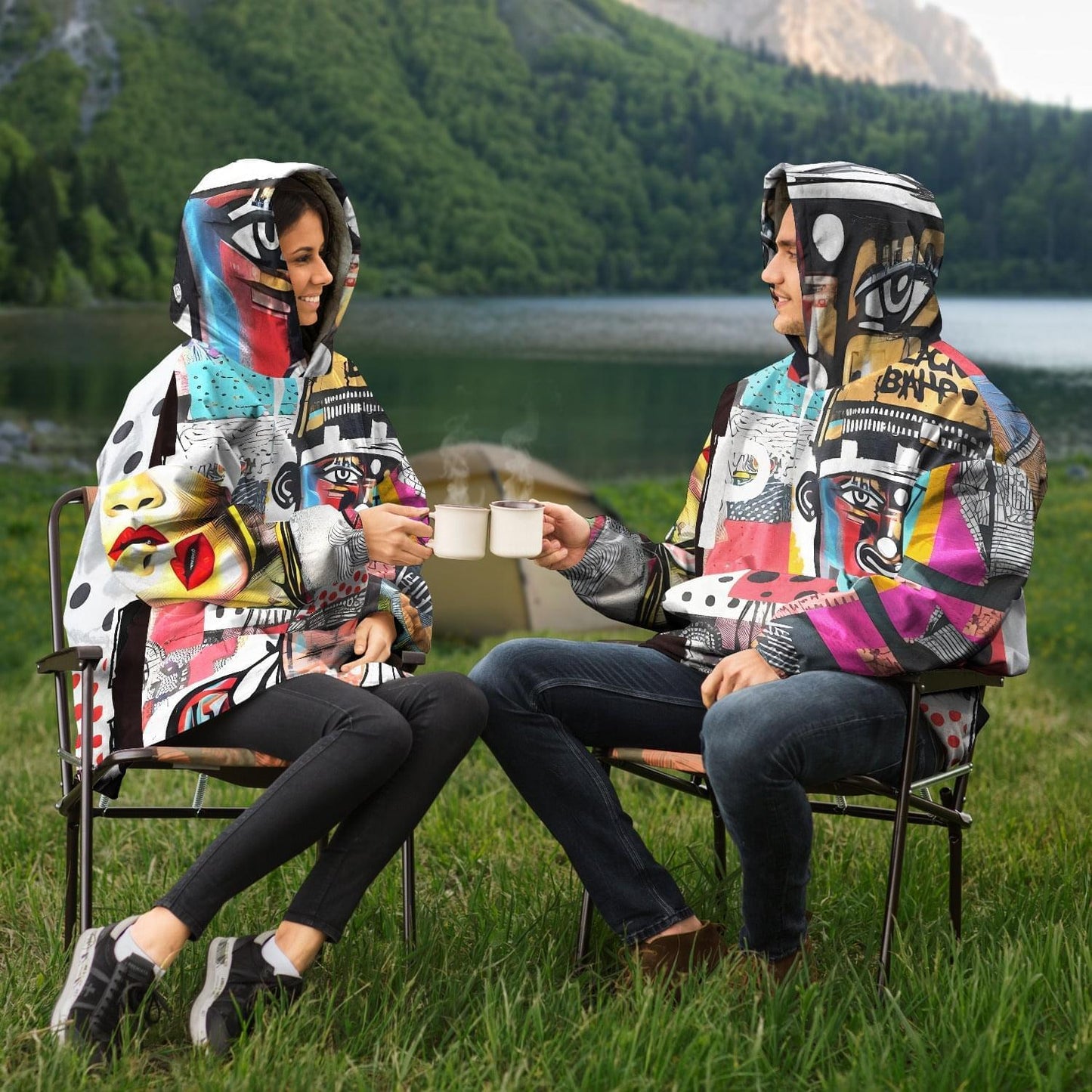 Street Art Apparel Snug Hoodie Gift Idea HOO-DESIGN.SHOP