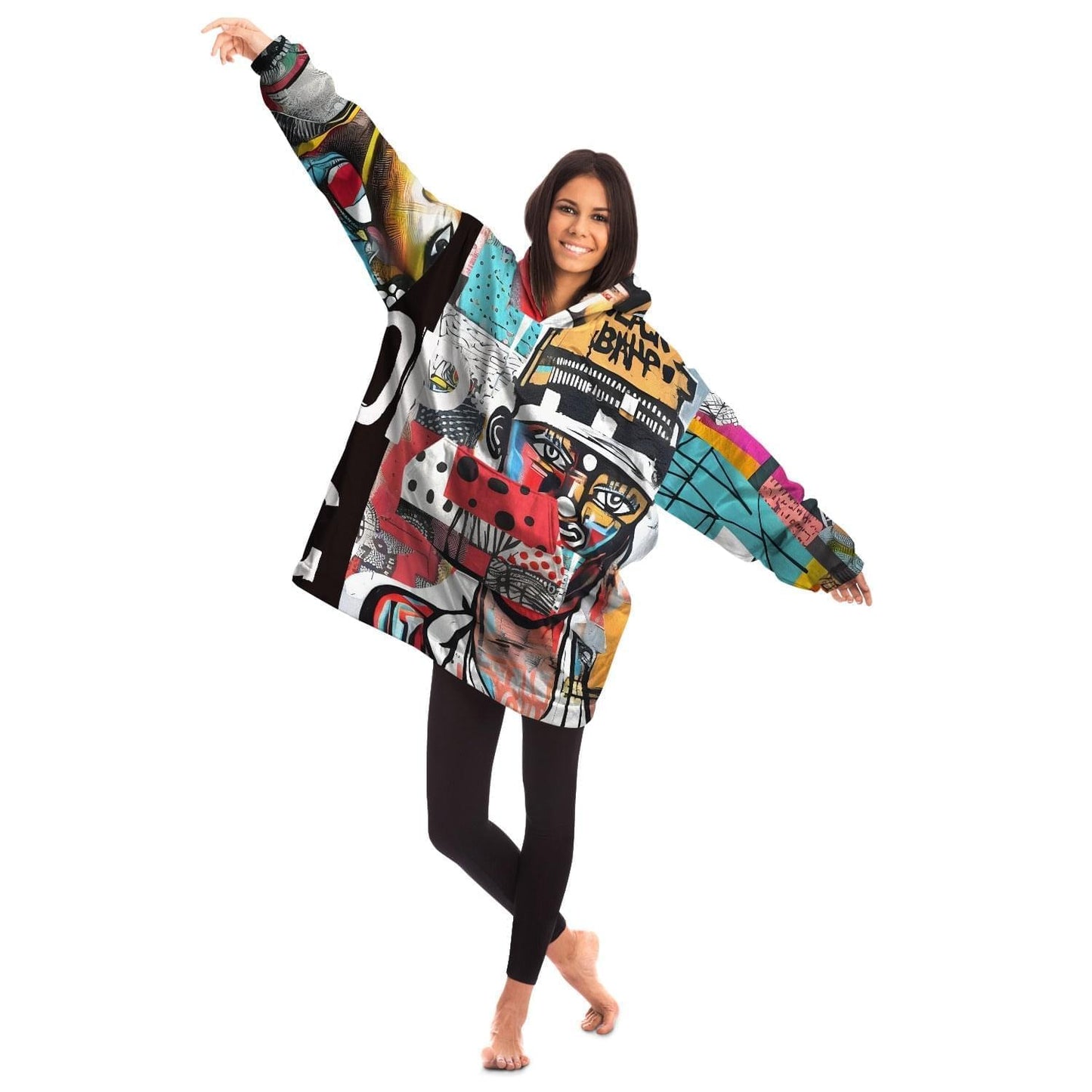 Street Art Apparel Snug Hoodie Gift Idea HOO-DESIGN.SHOP