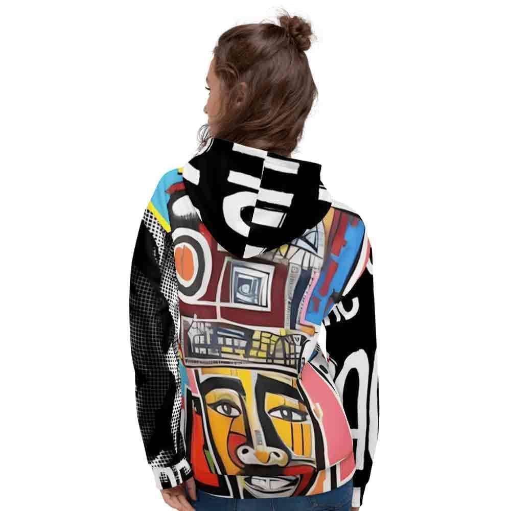 Tupac Shakur Drawing Street Art Style Unisex Hoodie HOO-DESIGN.SHOP