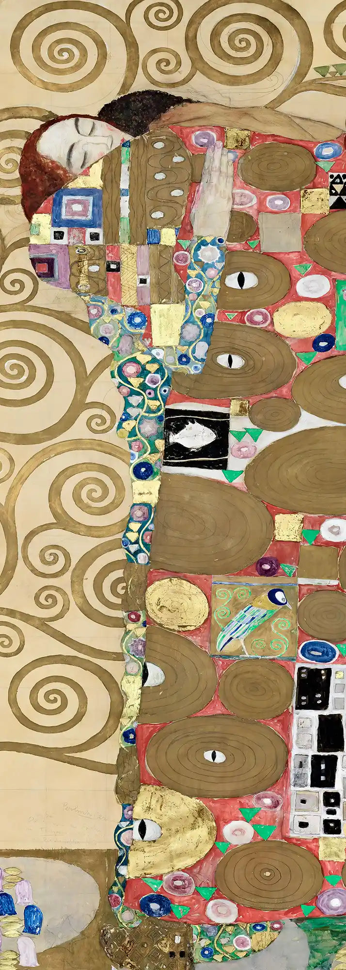 Fulfilment Gustav Klimt Voile Scarf