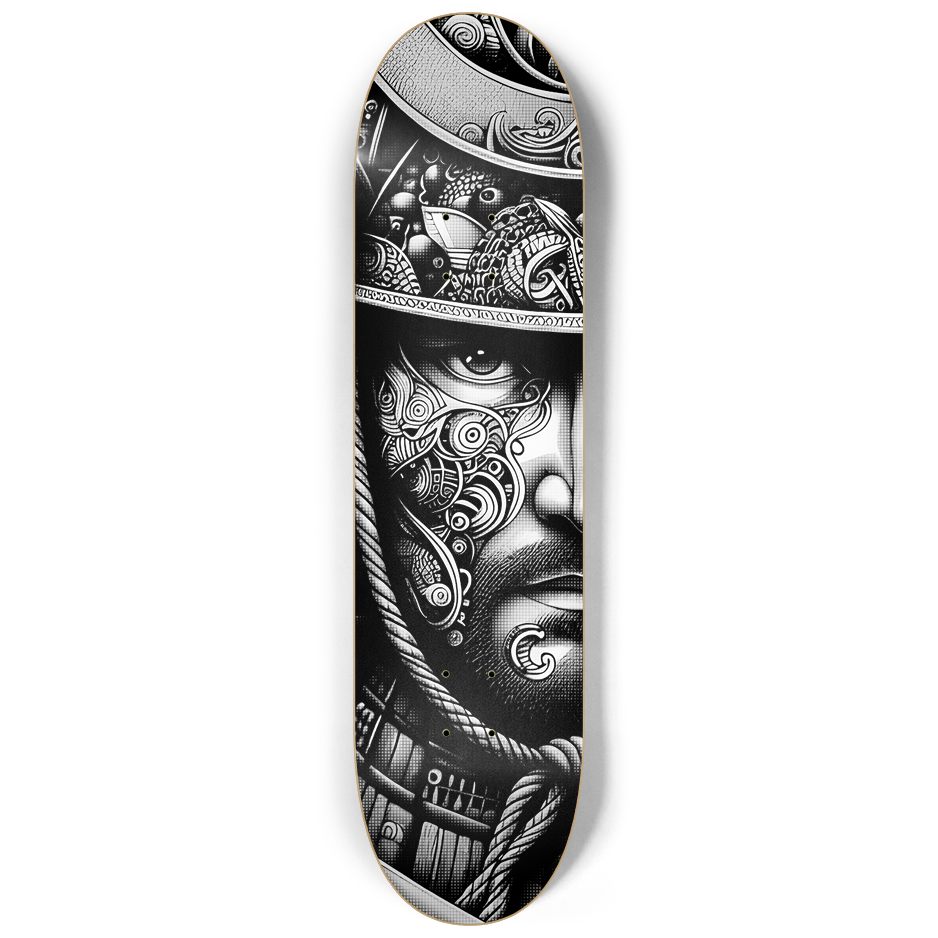 Samurai Warrior Tribal 2 decks Wall Series
