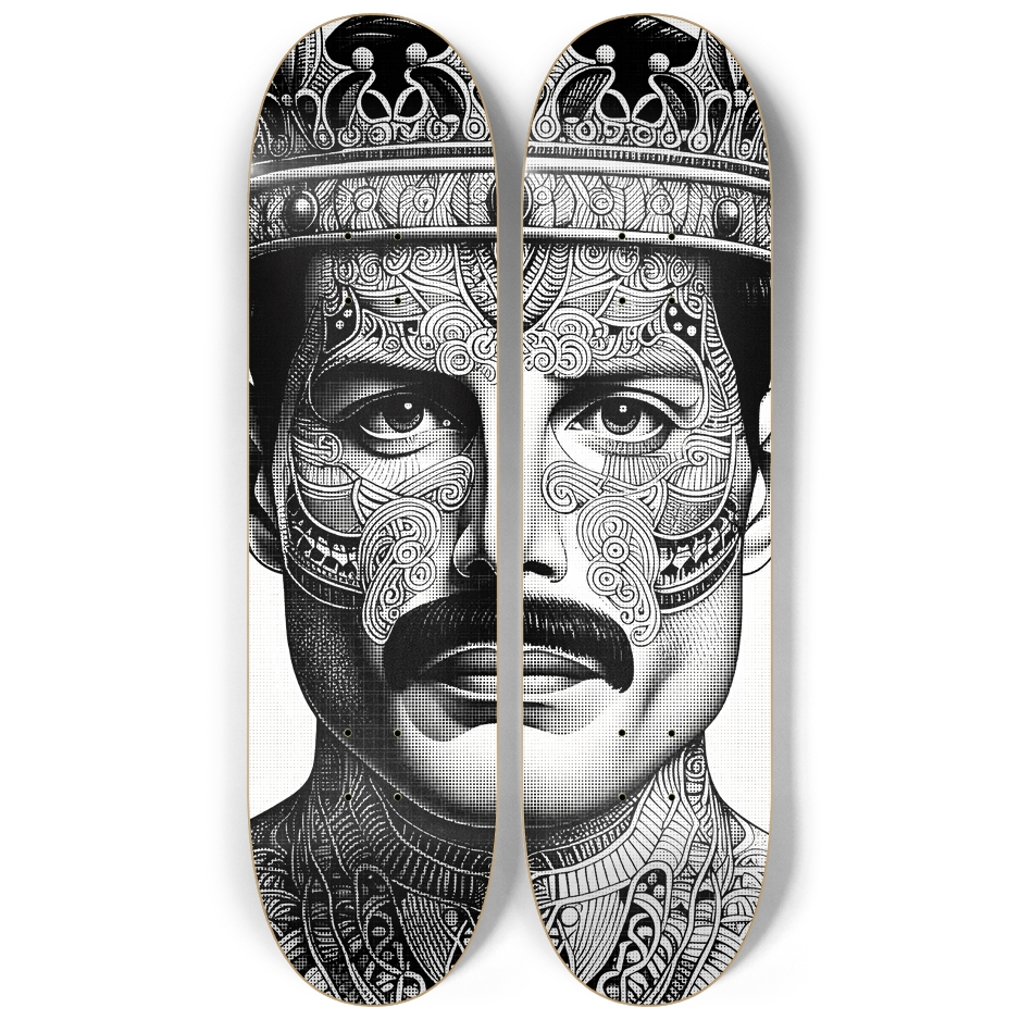 Ethnic King Freddie 2 decks Wall Series