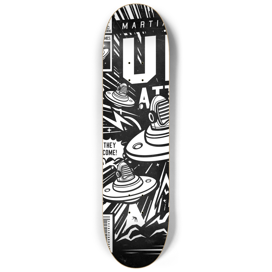UFO ATTACK 2 decks Wall Series