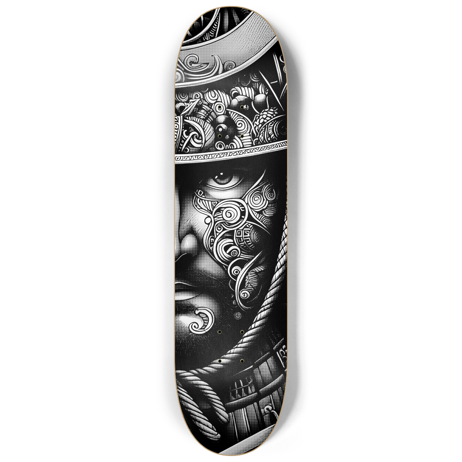 Samurai Warrior Tribal 2 decks Wall Series