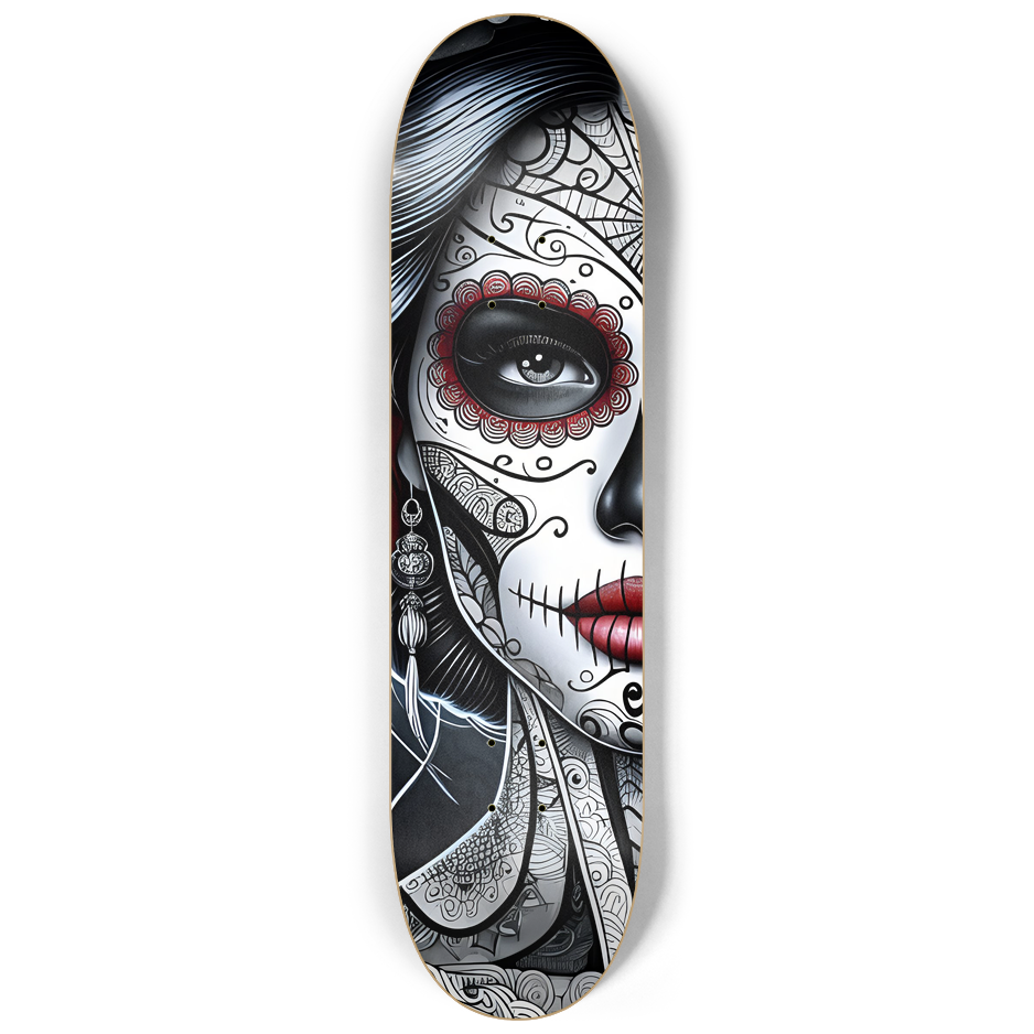 Dia de los Muertos Lady 2 decks Wall Series