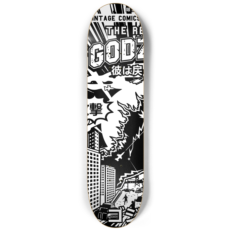GODZILLA 2 decks Wall Series