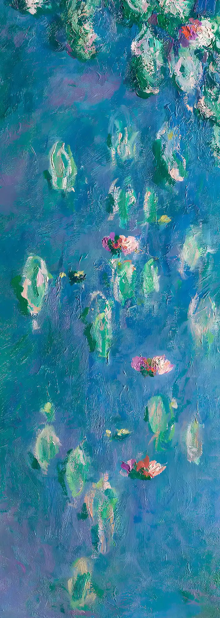 Water Lilies Claude Monet Chiffon Scarf