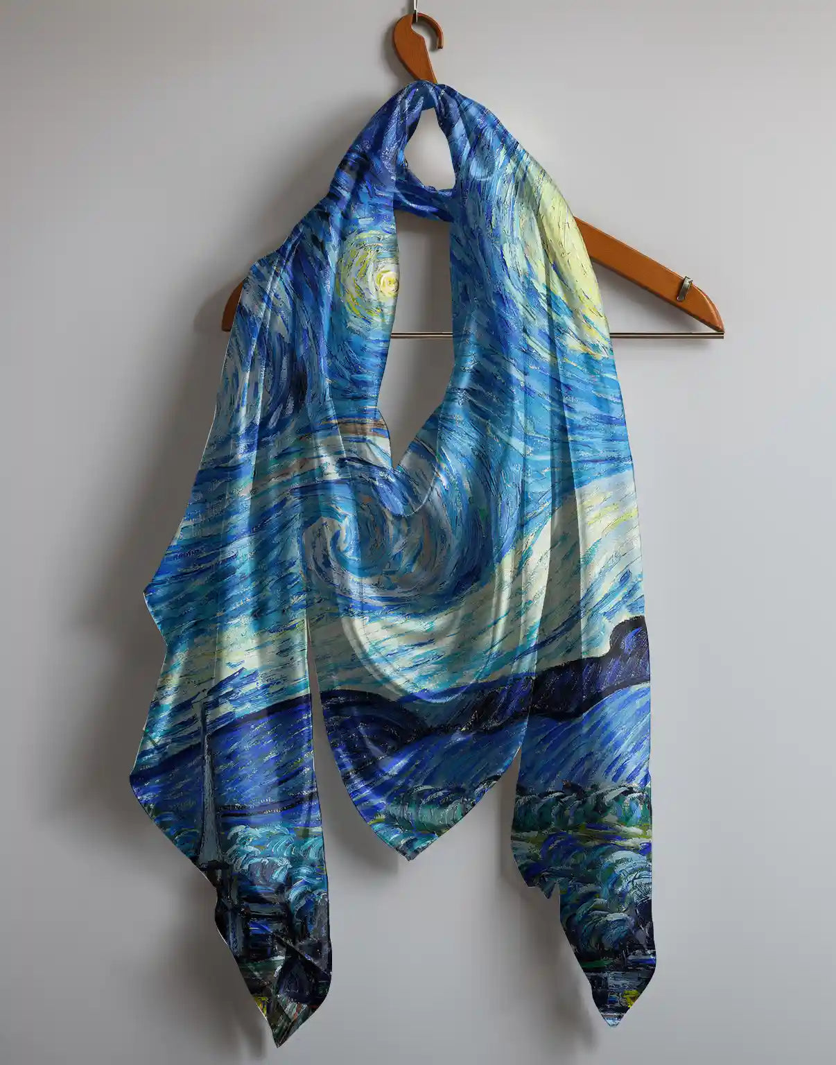 Starry Night Van Gogh Chiffon Scarf