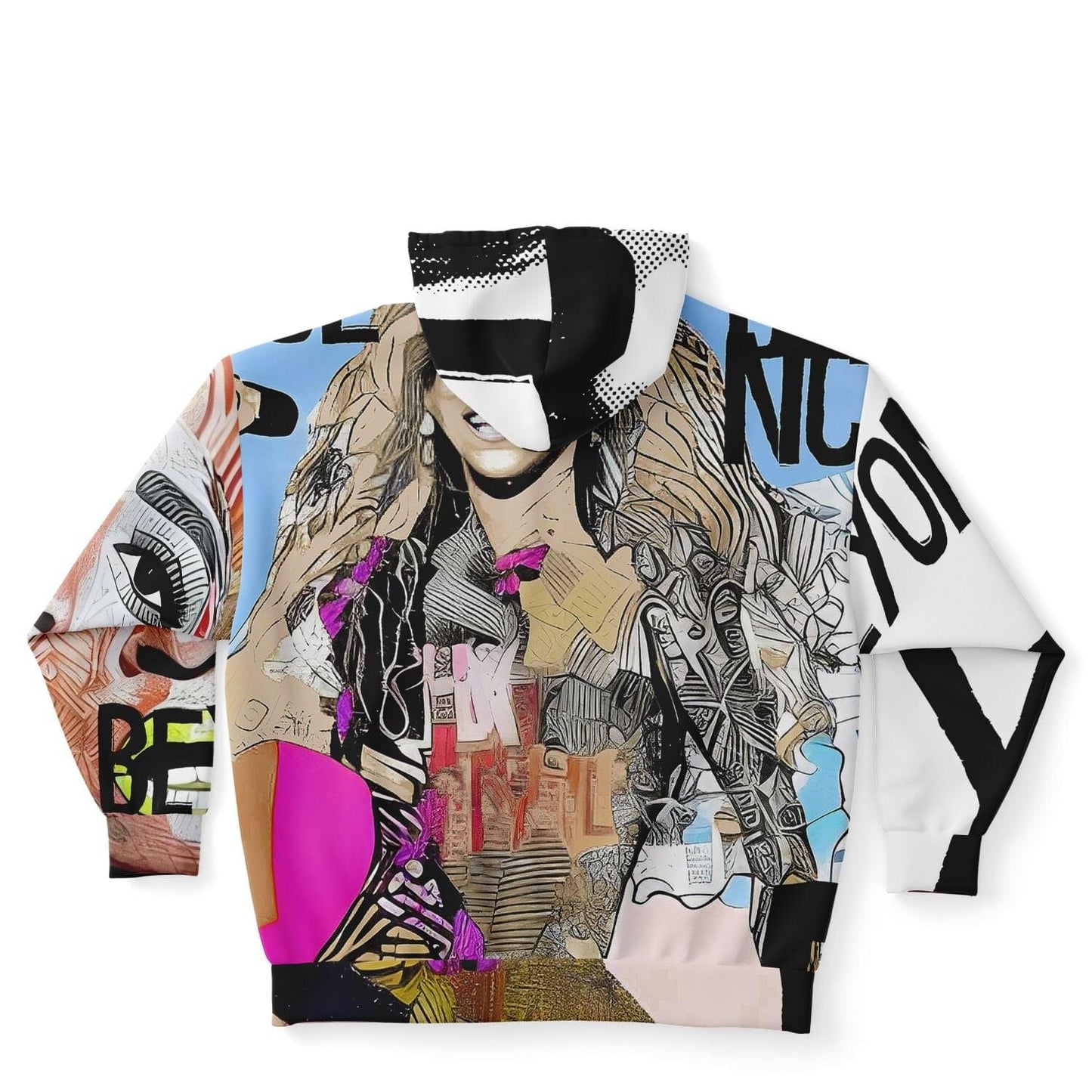 Beyoncé Drawing Unisex Plus-Size Zip Up Hoodie Hoo-design