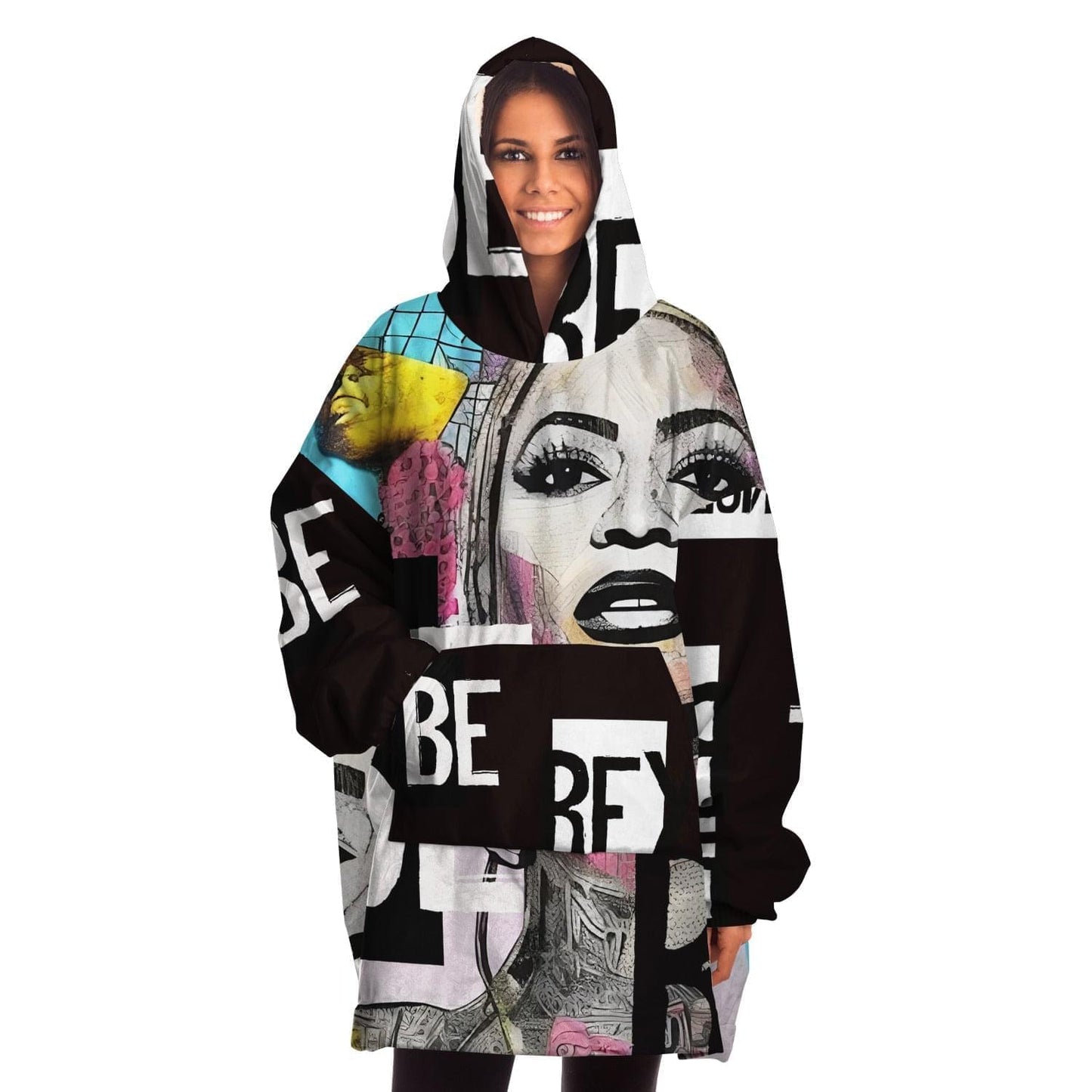 Drawing of Beyoncé Snug Hoodie Hoo-design