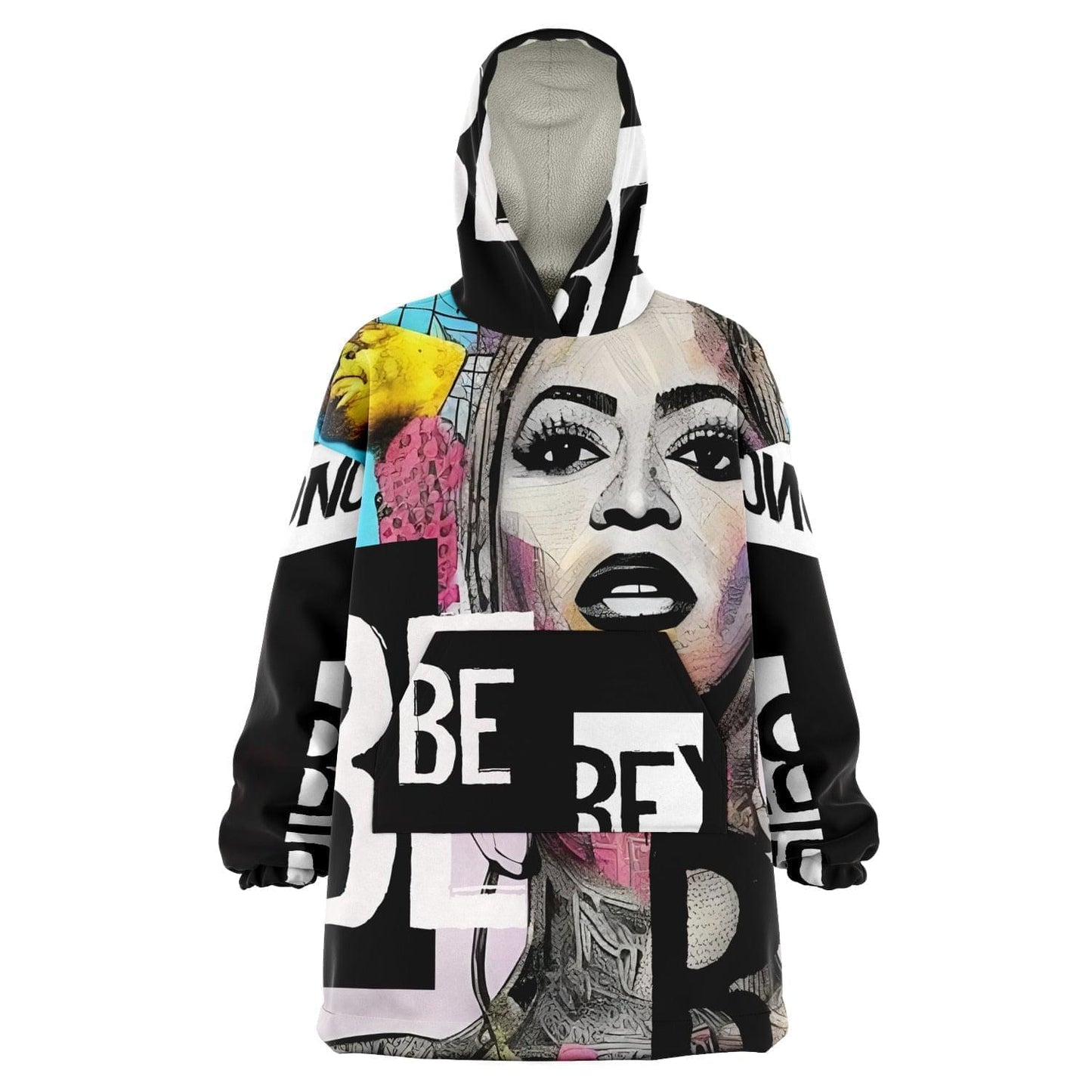 Drawing of Beyoncé Snug Hoodie Hoo-design