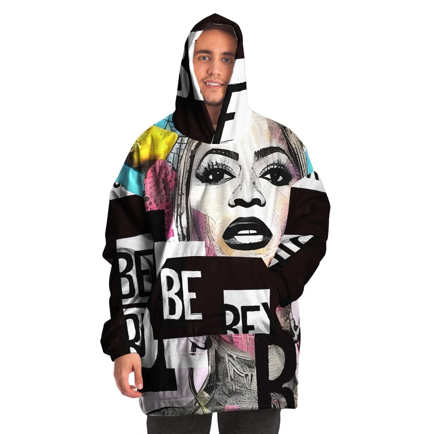Drawing of Beyoncé Snug Hoodie Hoo-design