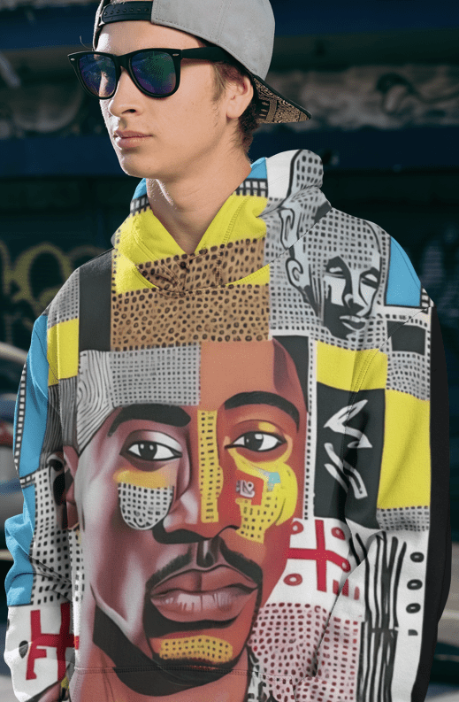Hoodies with Designs Inspired by Street Art 