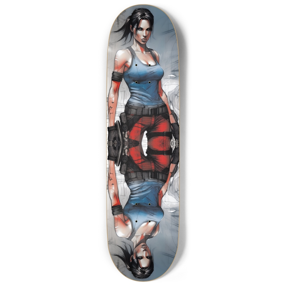 Empowered Woman Popsicle 9 inch Skateboard