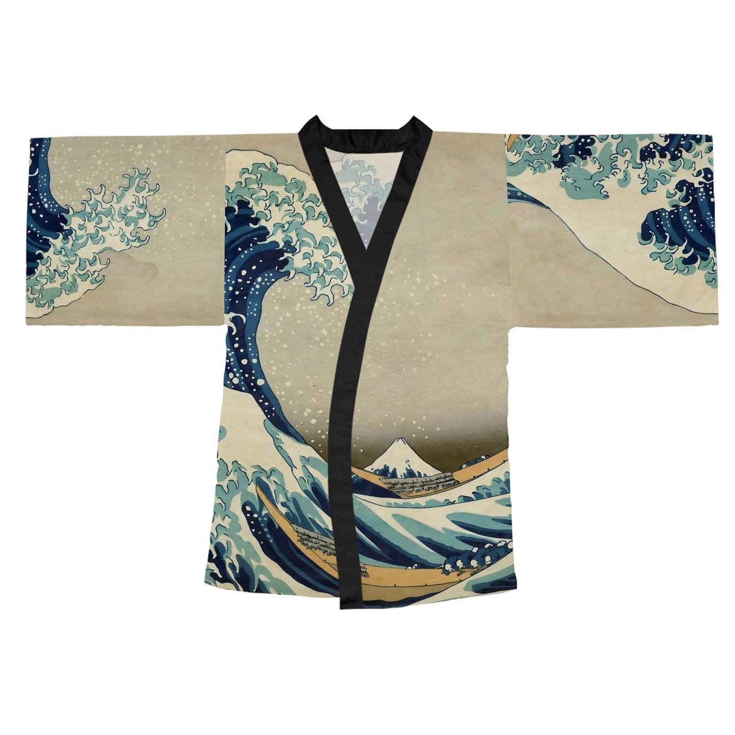Kimono Robe The Great Wave off Kanagawa from Hokusai