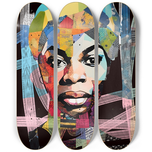 Nina Simone 3 decks Wall Series