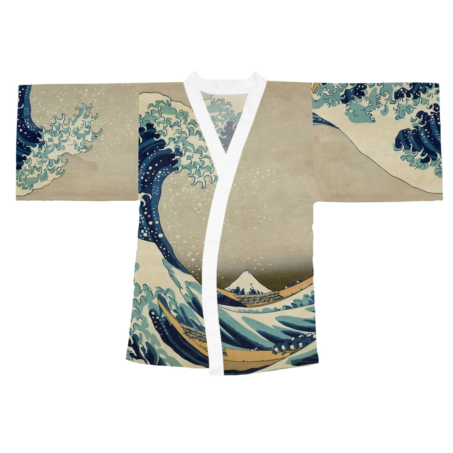 Kimono Robe The Great Wave off Kanagawa from Hokusai