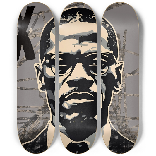 Malcom X 3 decks Wall Series