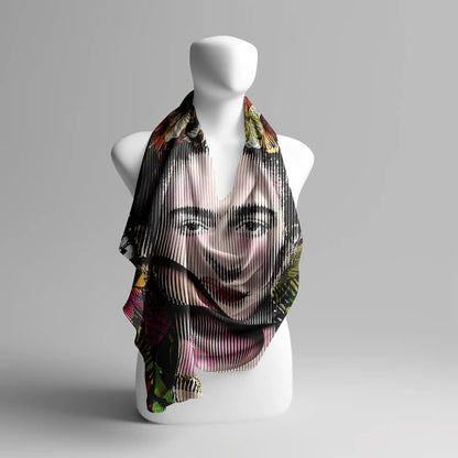 Frida Kahlo Chiffon Scarf Square Chiffon