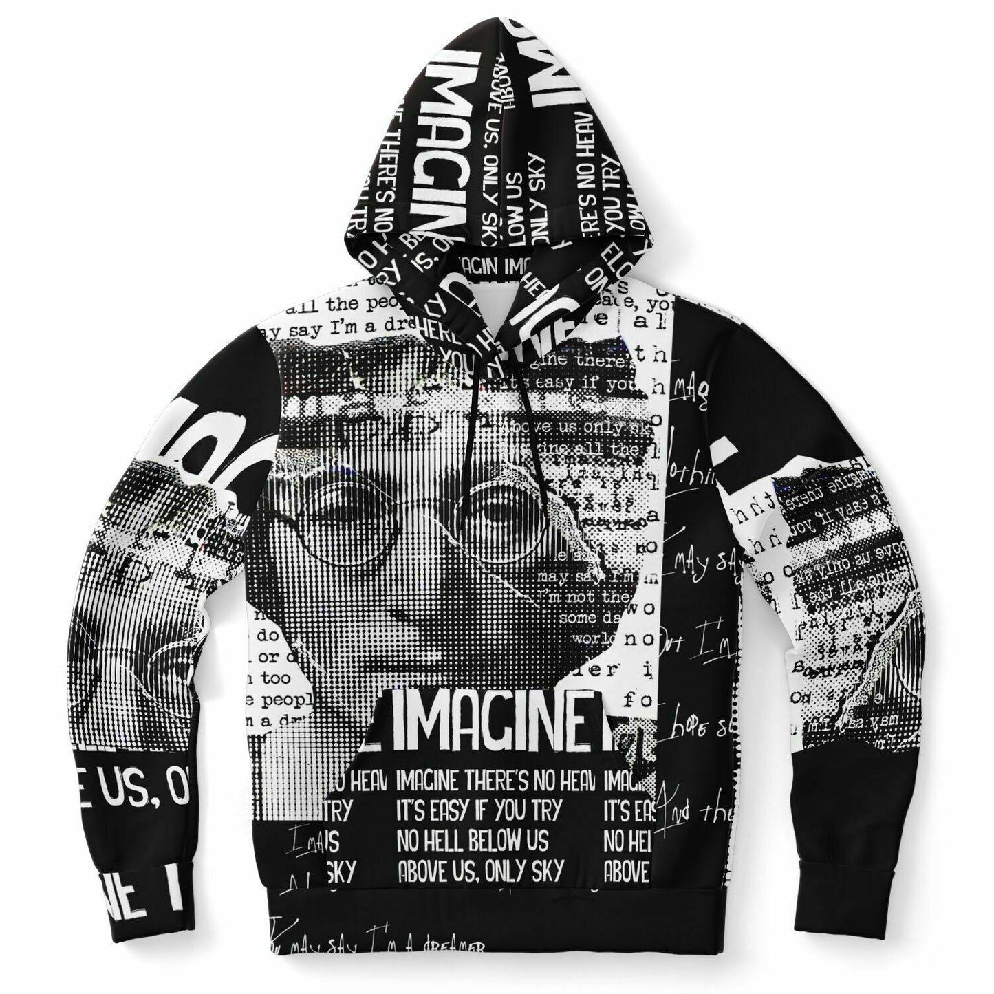 John Lennon Imagine Fashion Hoodie HOO-DESIGN.SHOP