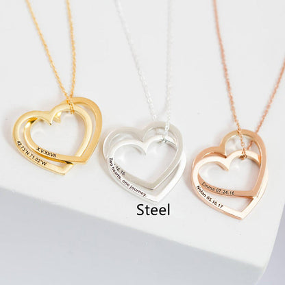 Personalized Name Stainless Steel DIY Necklace Jewelry LUZGRAPHICJEWELRY